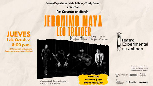Jerónimo Maya y Leo Traeger | Dos guitarras, un mundo