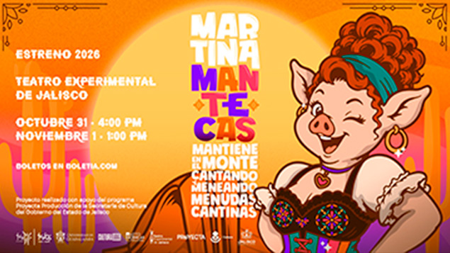 Martina Mantecas mantiene en el monte cantando y meneando menudas cantinas